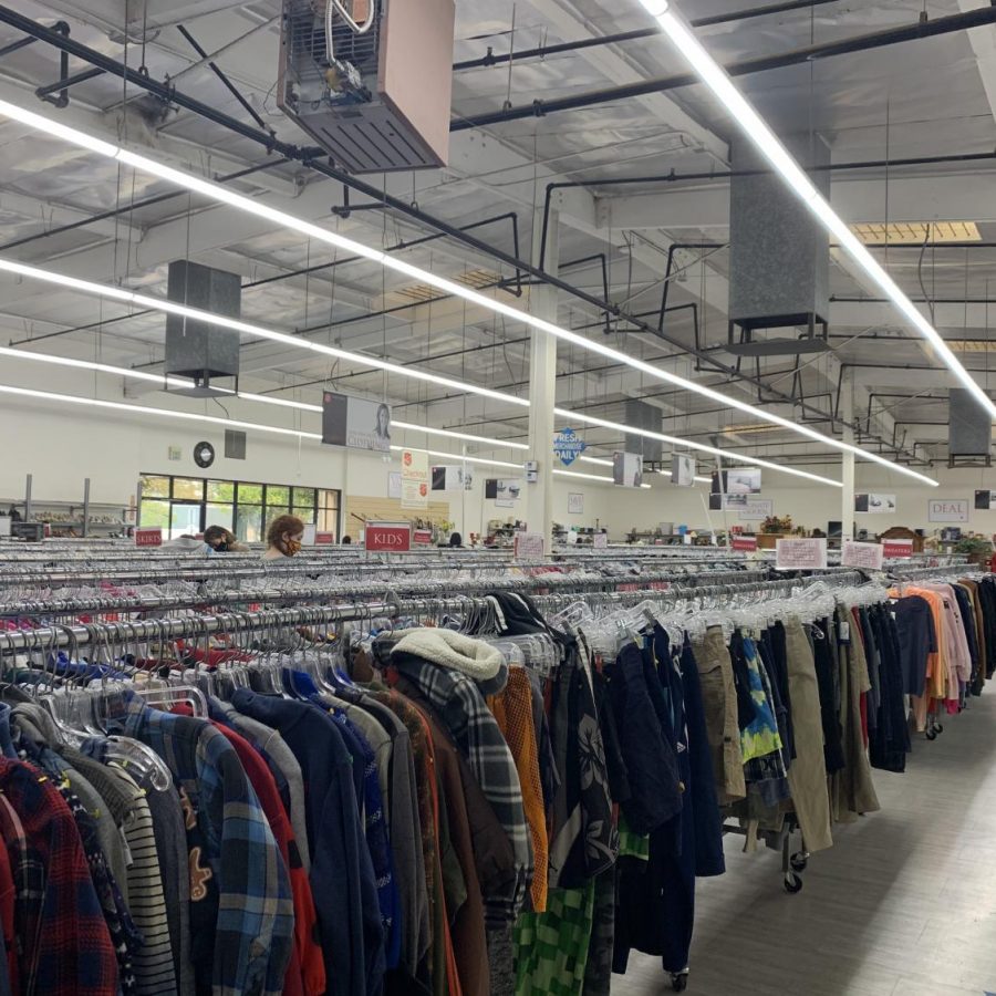 Second-hand shopping is not only great for your wallet but also for the environment. Shopping at thrift stores helps reduce the toxic waste in landfills which pollute our planet.