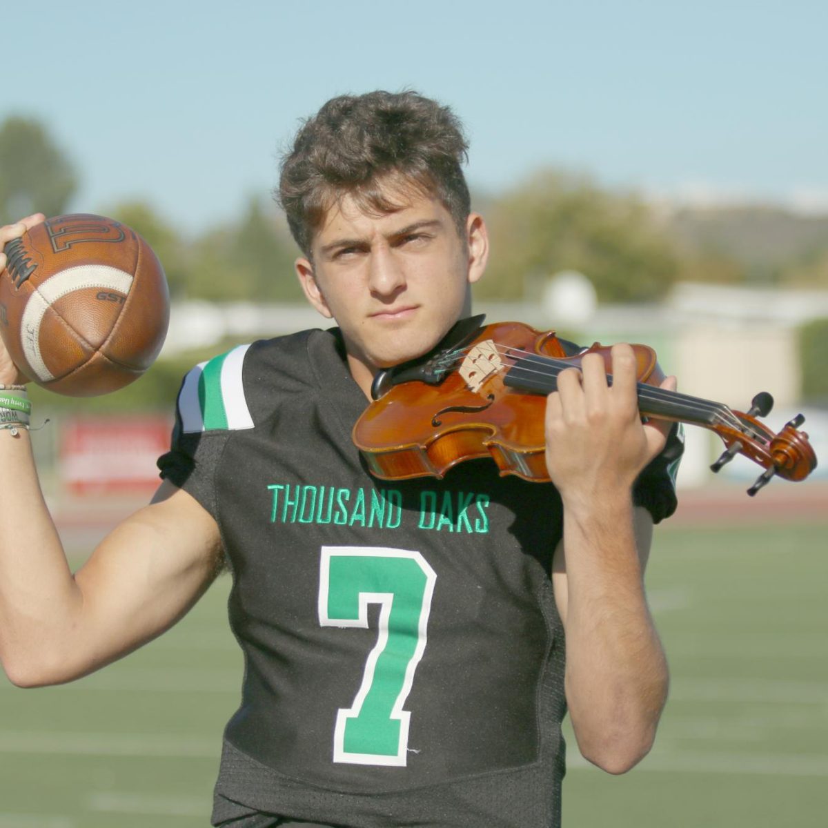 Quarterback Plays all the Right Notes