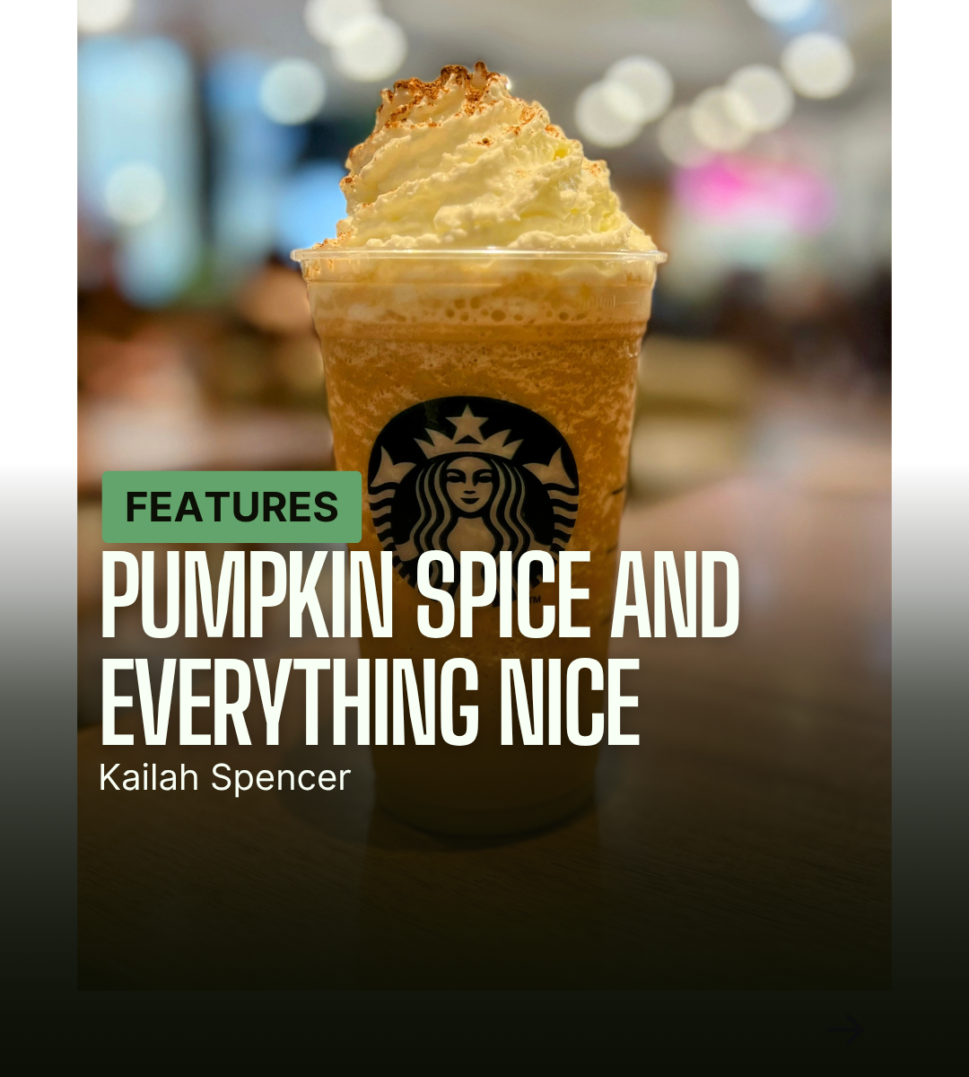 Pumpkin spice and everything nice